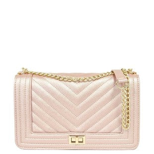 Elegant Stitched Crossbody Bag