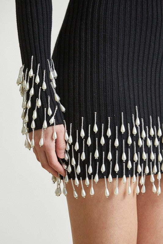 Pearl Knit Dress