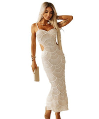 Beaded Evening Dress