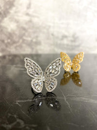 Butterfly Adjustable Ring