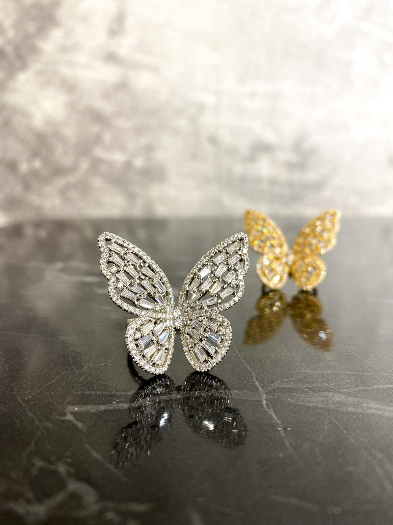 Butterfly Adjustable Ring