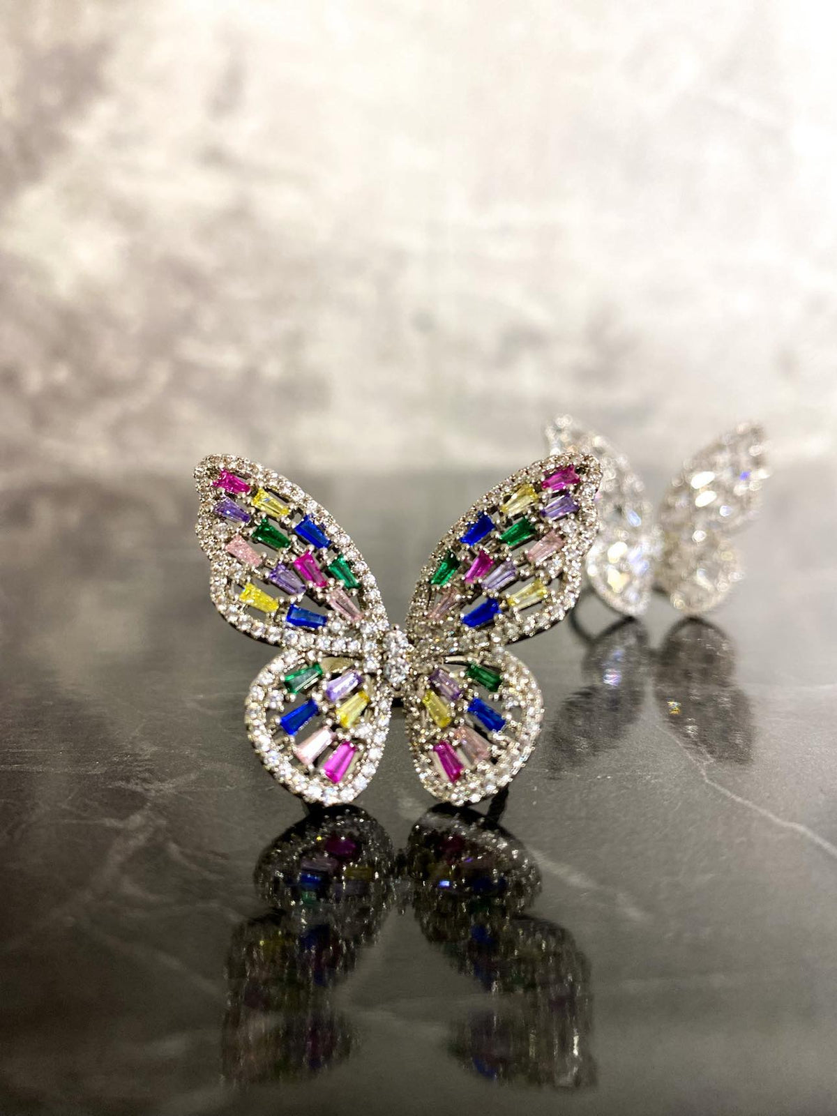 Butterfly Adjustable Ring