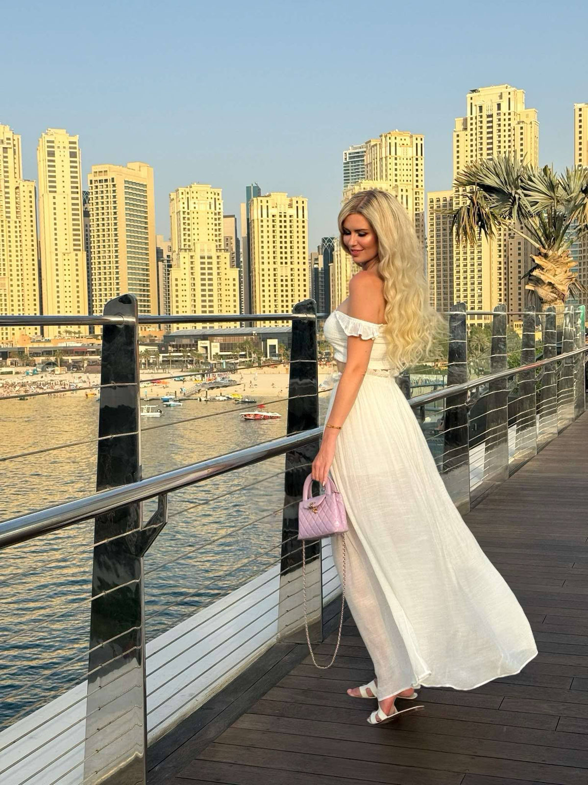 Smocked Top & Maxi Skirt Set