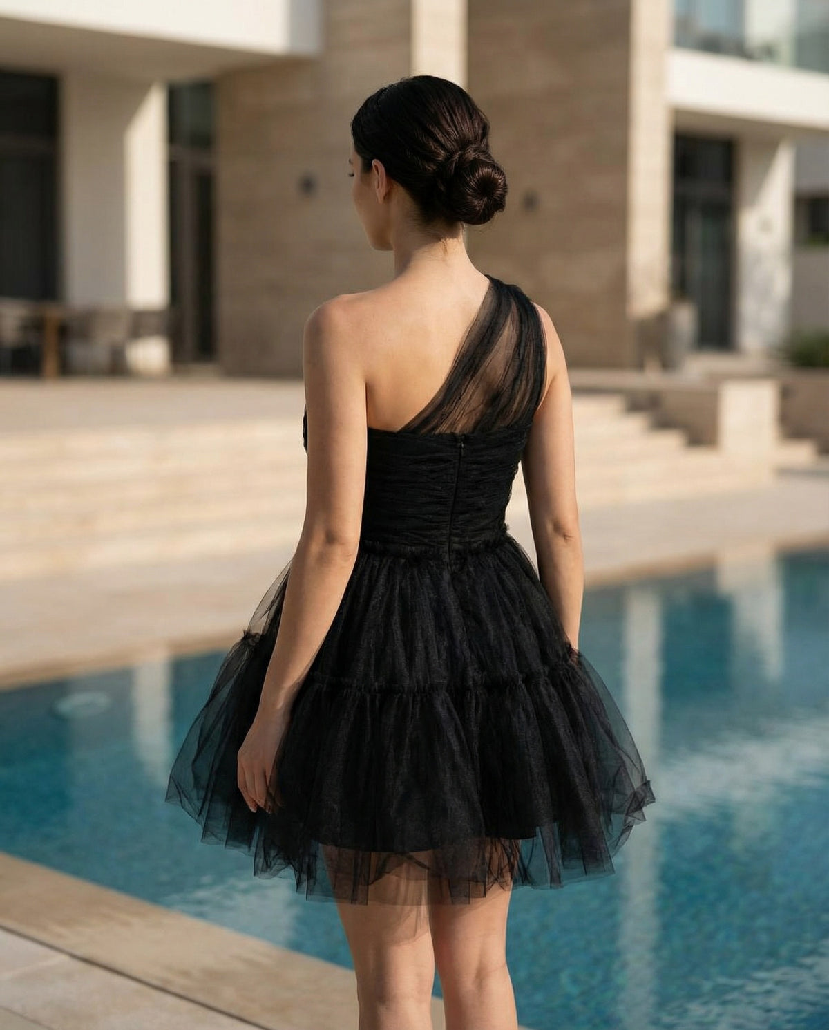 Tulle Mini Dress