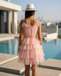 Tulle Tiered Dress