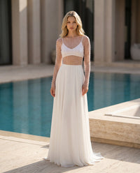 Pearl & Rhinestone Top