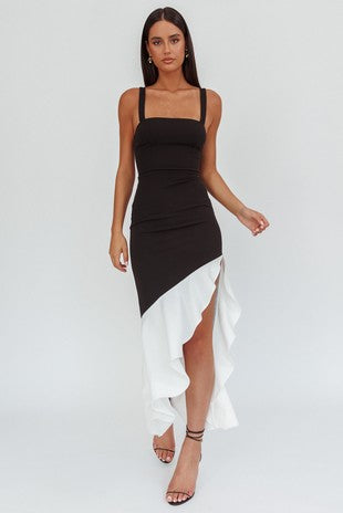 Asymmetrical Maxi Dress